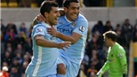 Man City: Chờ cỗ đại pháo Aguero - Tevez